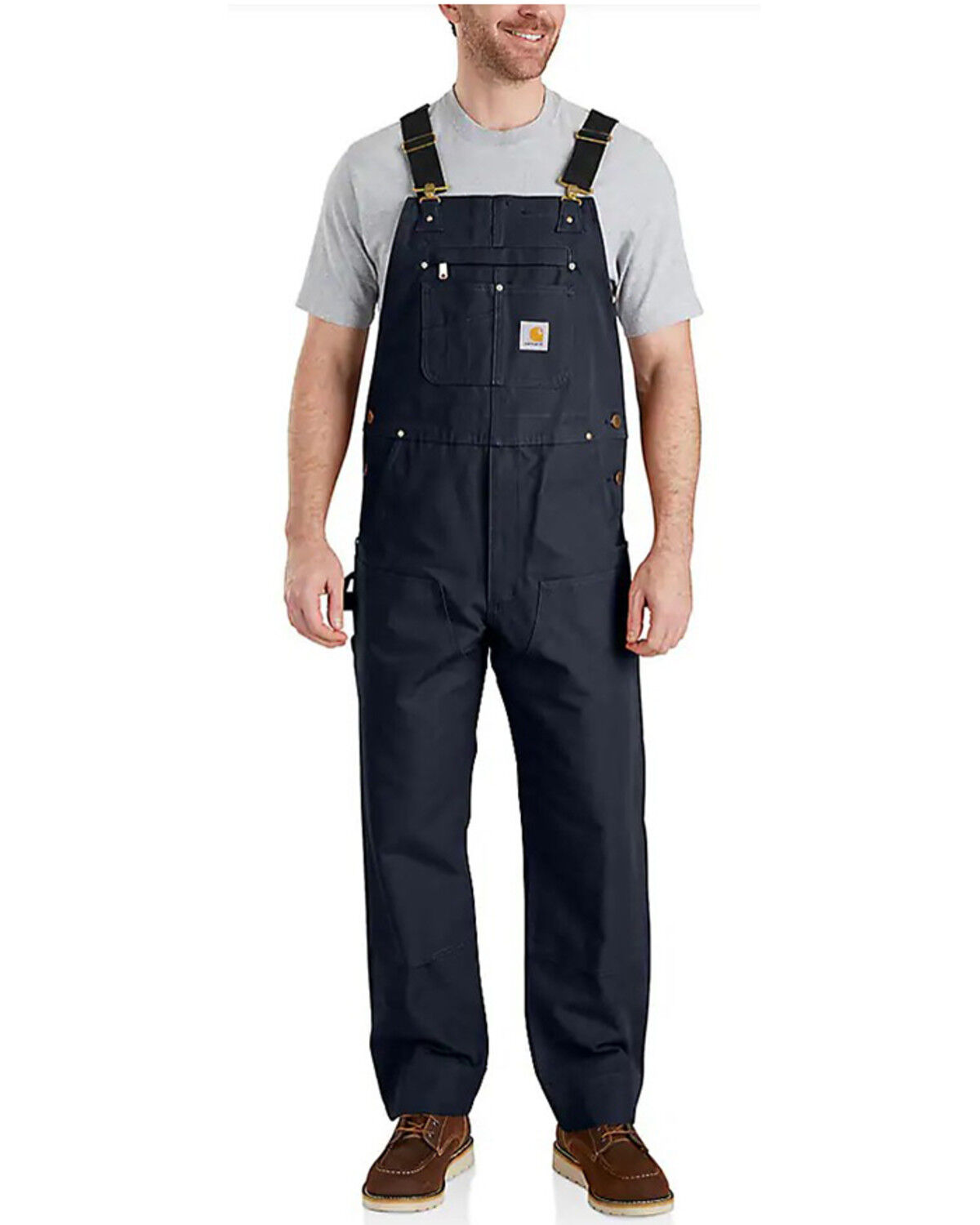 Image #1 - Carhartt Men's Relaxed Fit Duck Bib Overall, , hi-res