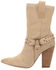 Image #3 - Dingo Women's Dancing Queen Harness Fashion Booties - Pointed Toe, Tan, hi-res