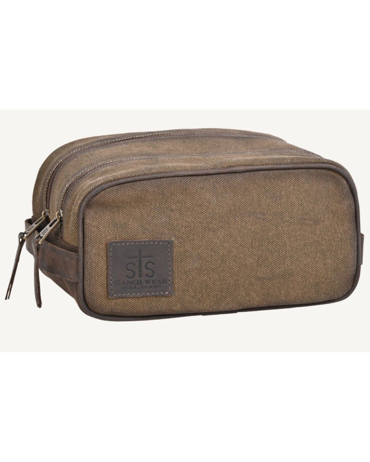 Image #1 - STS Ranchwear By Carroll Men's Trailblazer Shave Kit, Brown, hi-res