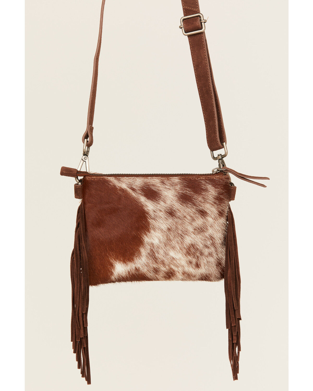 Image #2 - Shyanne Women's Meadow Hairon Leather Crossbody Bag, Brown, hi-res