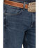 Image #2 - Wrangler 20x Men's 42MWX Gunmetal Dark Wash Vintage Bootcut Stretch Denim Jeans, Dark Wash, hi-res
