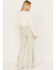 Image #4 - Idyllwind Women's Huntsville High Rise Leather Fringe Flare Pants, Stone, hi-res