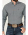 Image #3 - Ariat Men's Nestor Plaid Print Long Sleeve Button-Down Performance Shirt, Aqua, hi-res