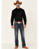 Image #3 - Ariat Men's Solid Team Mexico Logo Long Sleeve Button-Down Western Shirt, Black, hi-res