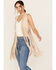 Image #1 - Idyllwind Women's Walnut Studded Fringe Faux Suede Vest, Sand, hi-res