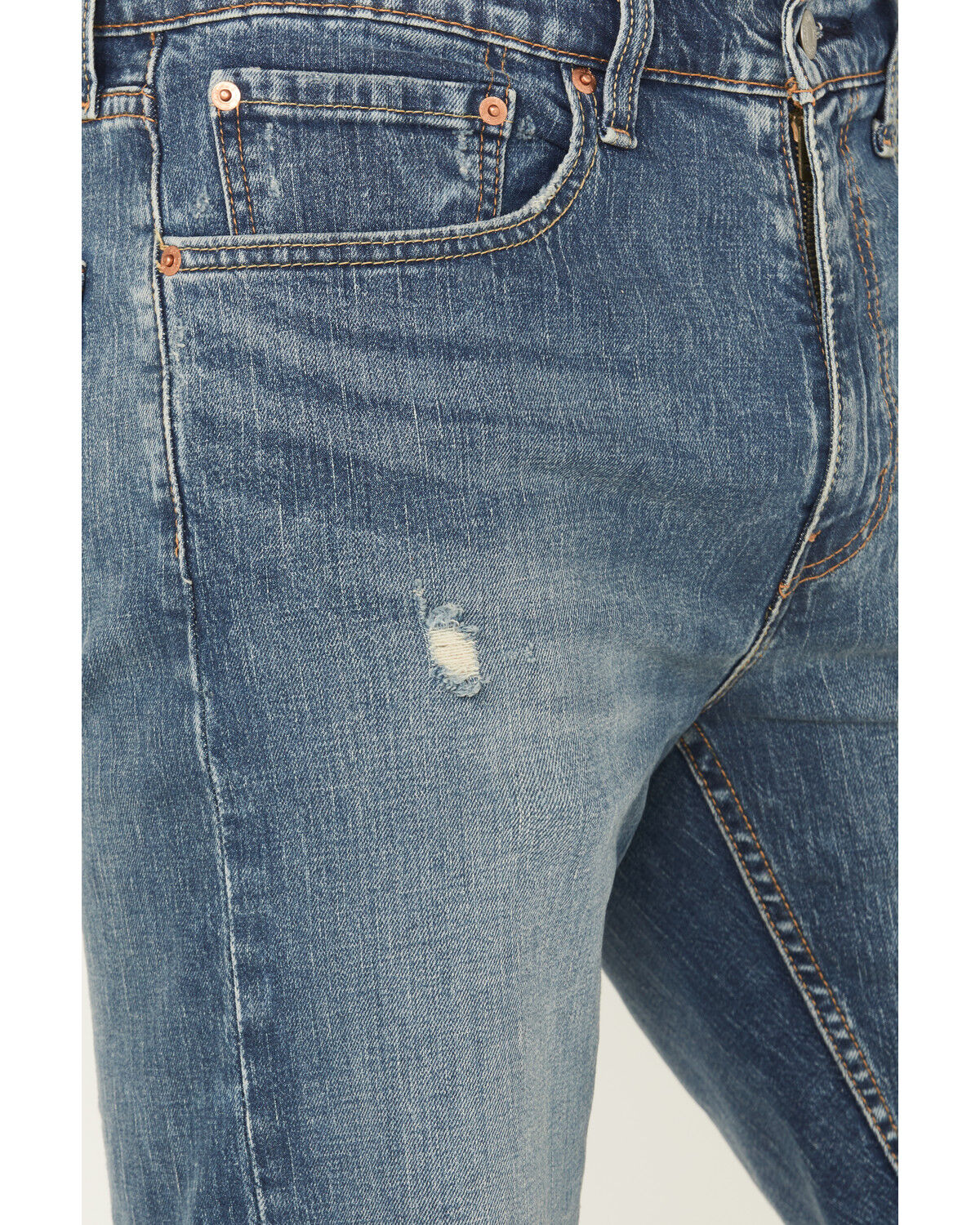 Image #2 - Levi's Men's 405 Bestie Light Wash Standard Stretch Denim Shorts, Light Wash, hi-res