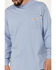 Image #3 - Carhartt Men's FR Long Sleeve Pocket Work Shirt, Med Blue, hi-res