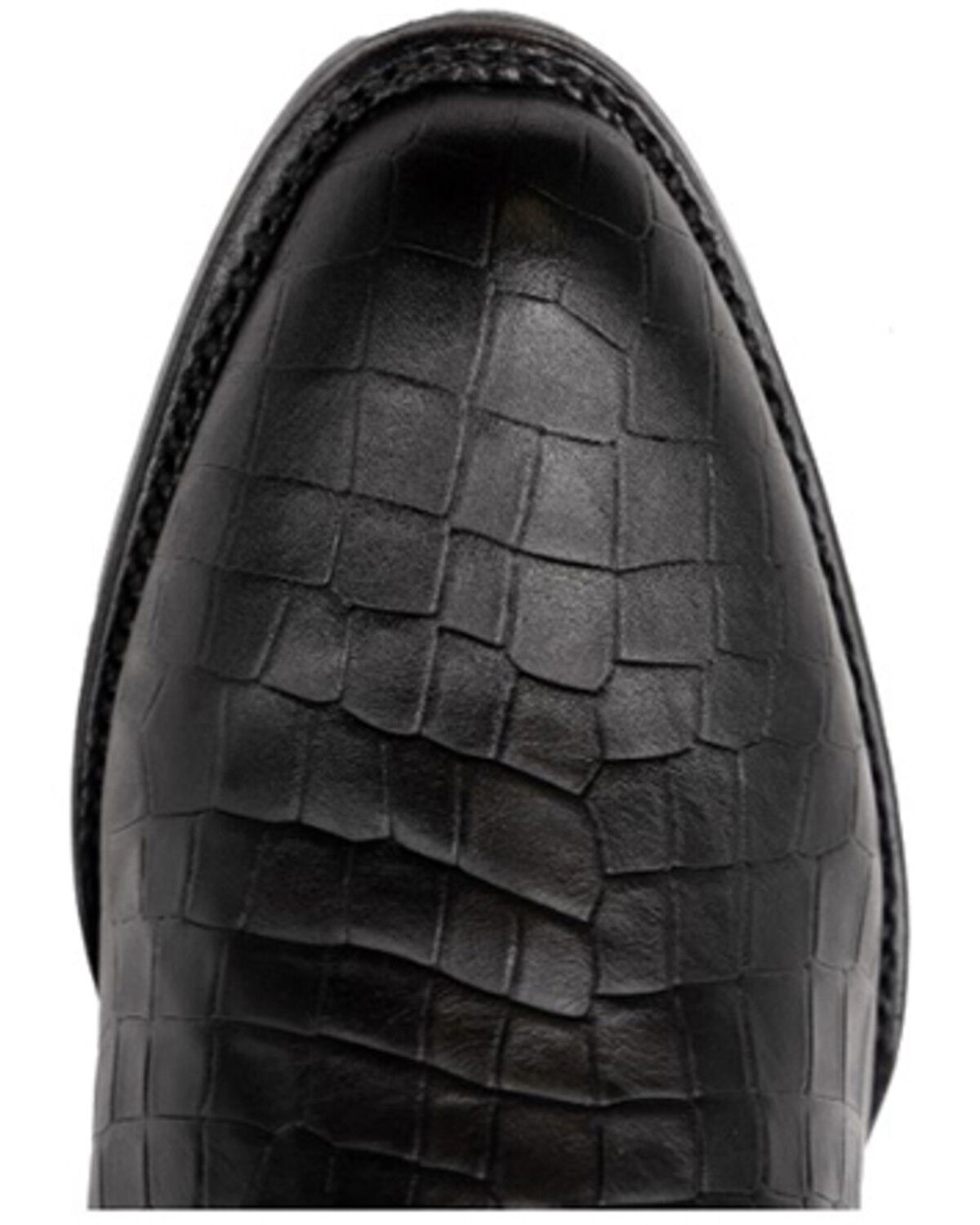Image #5 - Ferrini Men's Winston Western Boots - Round Toe, Black, hi-res