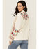 Image #4 - Johnny Was Women's Embroidered Floral Sweater, White, hi-res