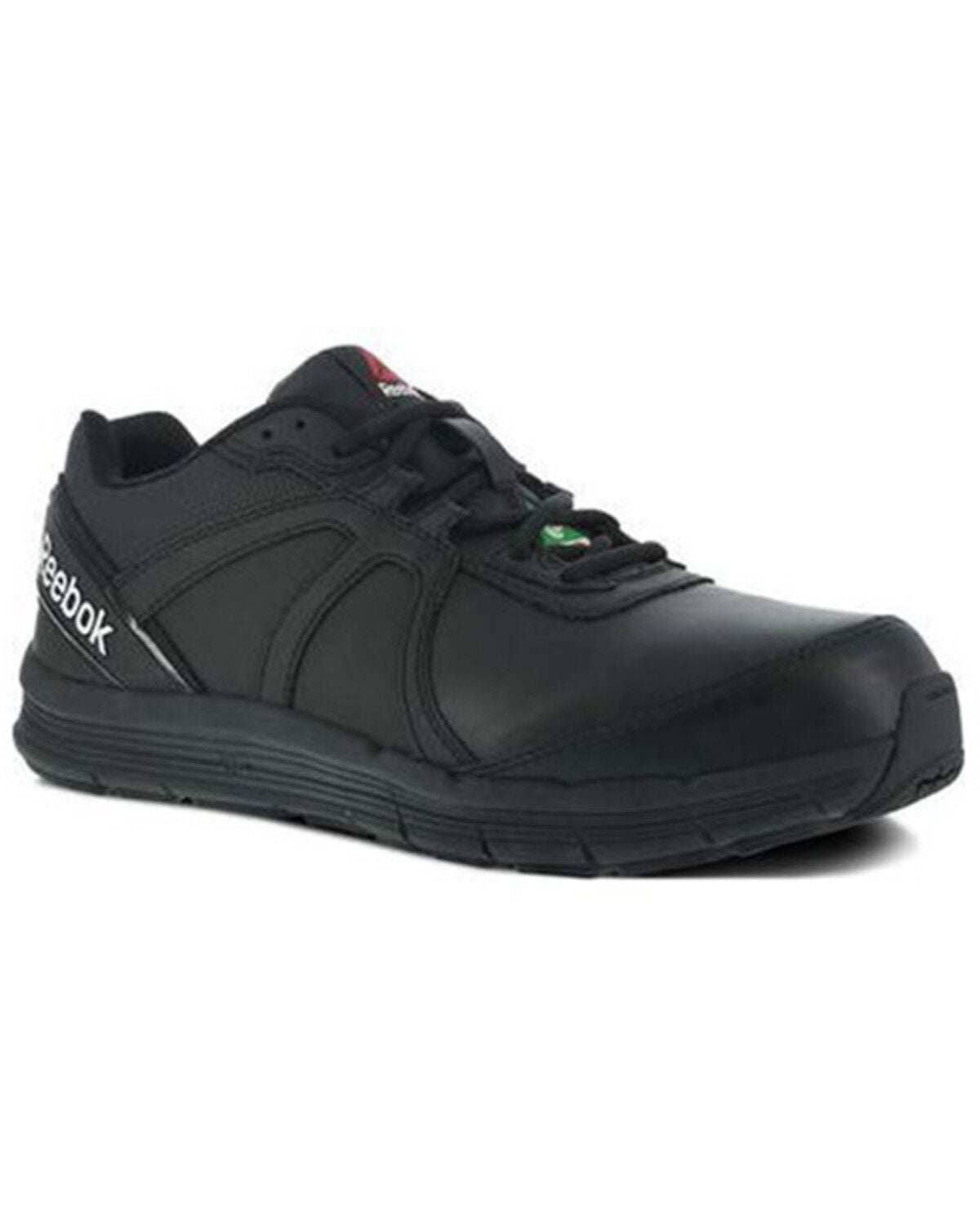 Reebok Men's Performance Cross Trainer Lace-Up Work Shoes - Steel Toe, Black, hi-res