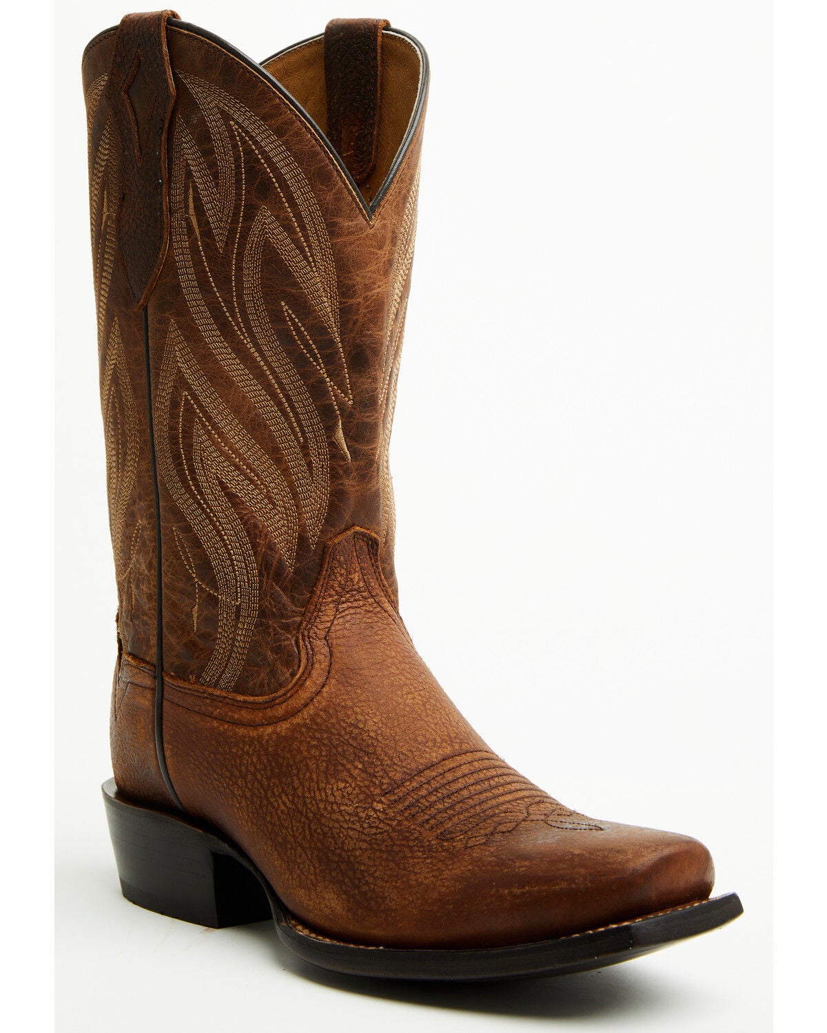 Moonshine Spirit&reg; Men's Tundra Western Boots - Square Toe, Brown, hi-res