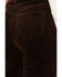 Image #4 - Cleo + Wolf Women's High Rise Loose Corduroy Wide Jeans, Chocolate, hi-res