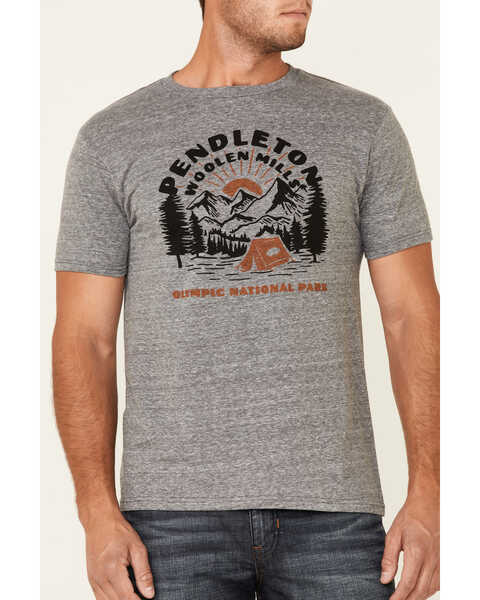 Image #3 - Pendleton Men's Olympic Park Heritage Graphic Short Sleeve T-Shirt , Grey, hi-res