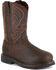 Image #1 - Cody James Men's Western Work Boots - Composite Toe, Brown, hi-res