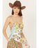 Image #2 - By Together Women's Floral Print Back Tie Sleeveless Maxi Dress, , hi-res