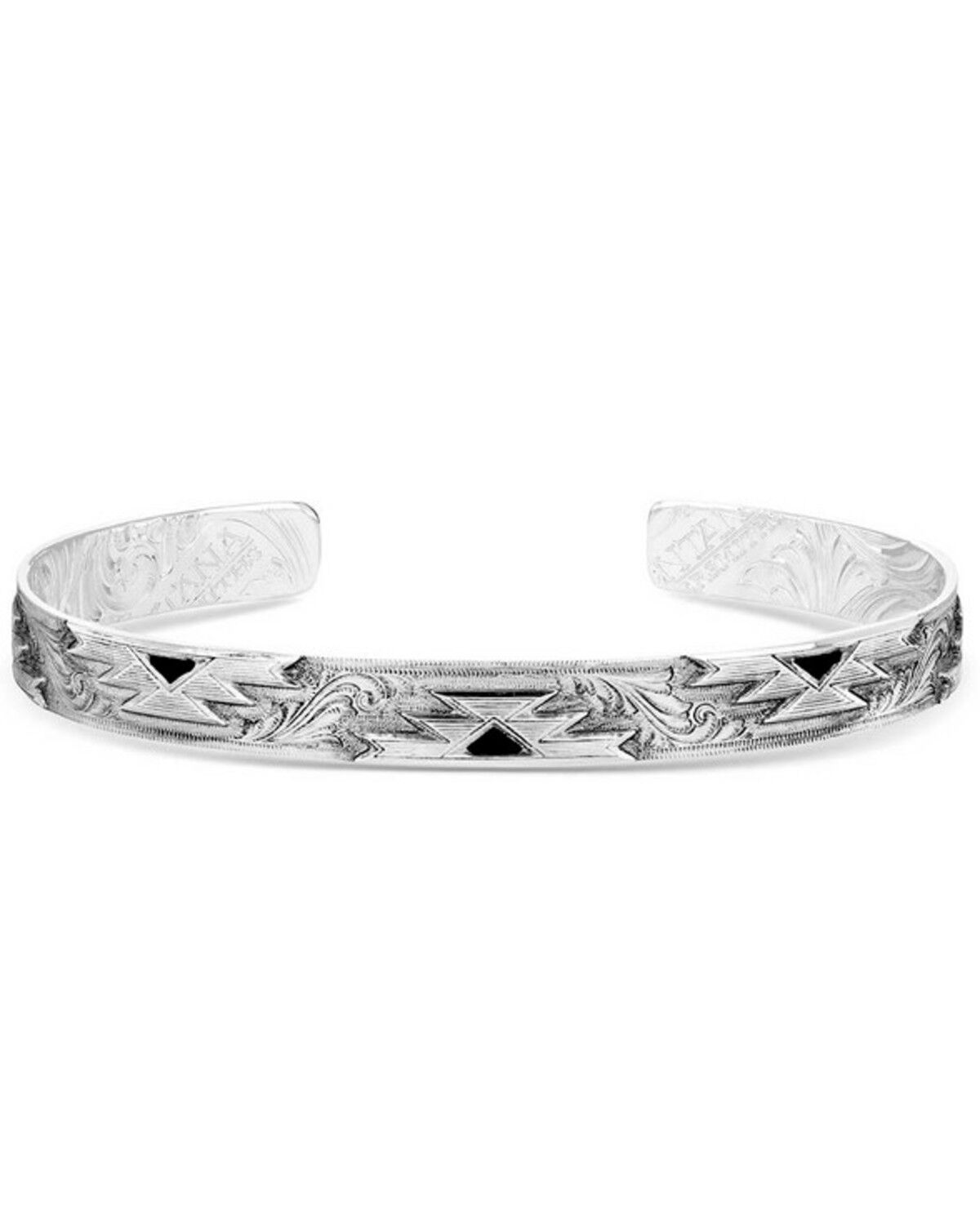Image #1 - Montana Silversmiths Southwest Horizons Cuff Bracelet, Silver, hi-res