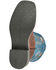 Image #7 - Smoky Mountain Boys' Frontier Western Boots - Broad Square Toe, Brown/blue, hi-res