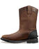 Image #3 - Carhartt Men's 11" Montana Water Resistant Wellington Work Boots - Steel Toe, Brown, hi-res