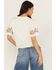 Image #4 - Blended Women's Howdy Horse Short Sleeve Tee, Cream, hi-res