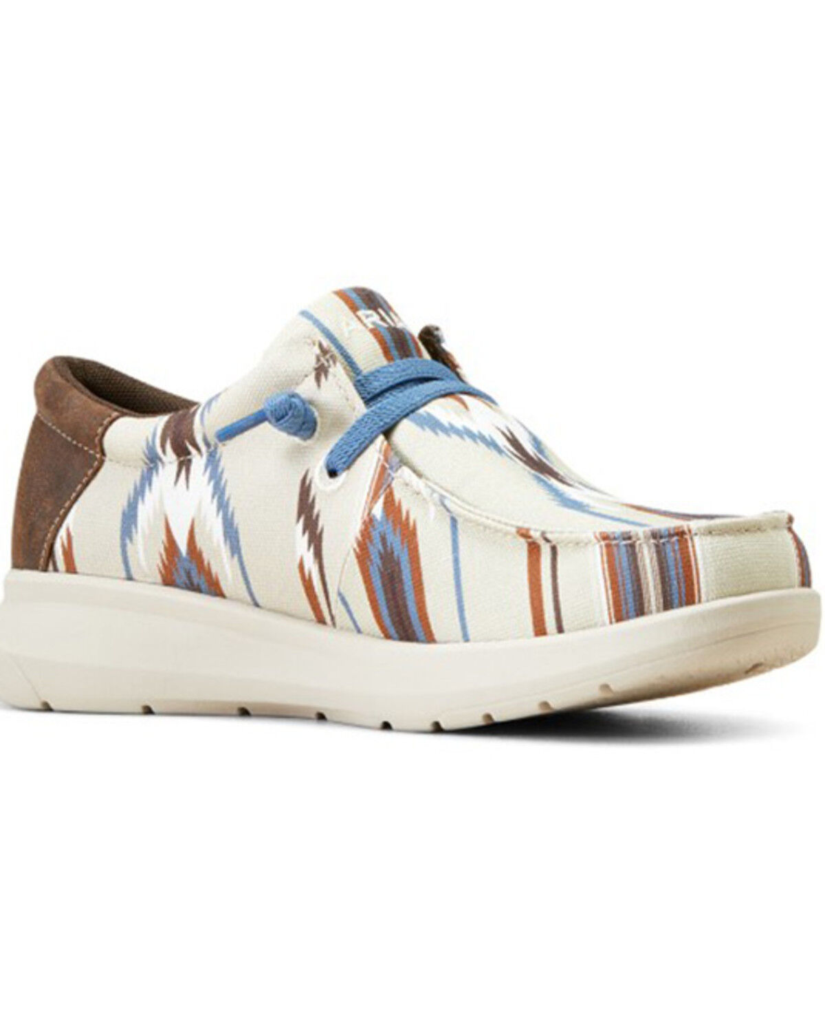 Image #1 - Ariat Men's Hilo Chimayo Casual Shoes - Moc Toe, Tan, hi-res