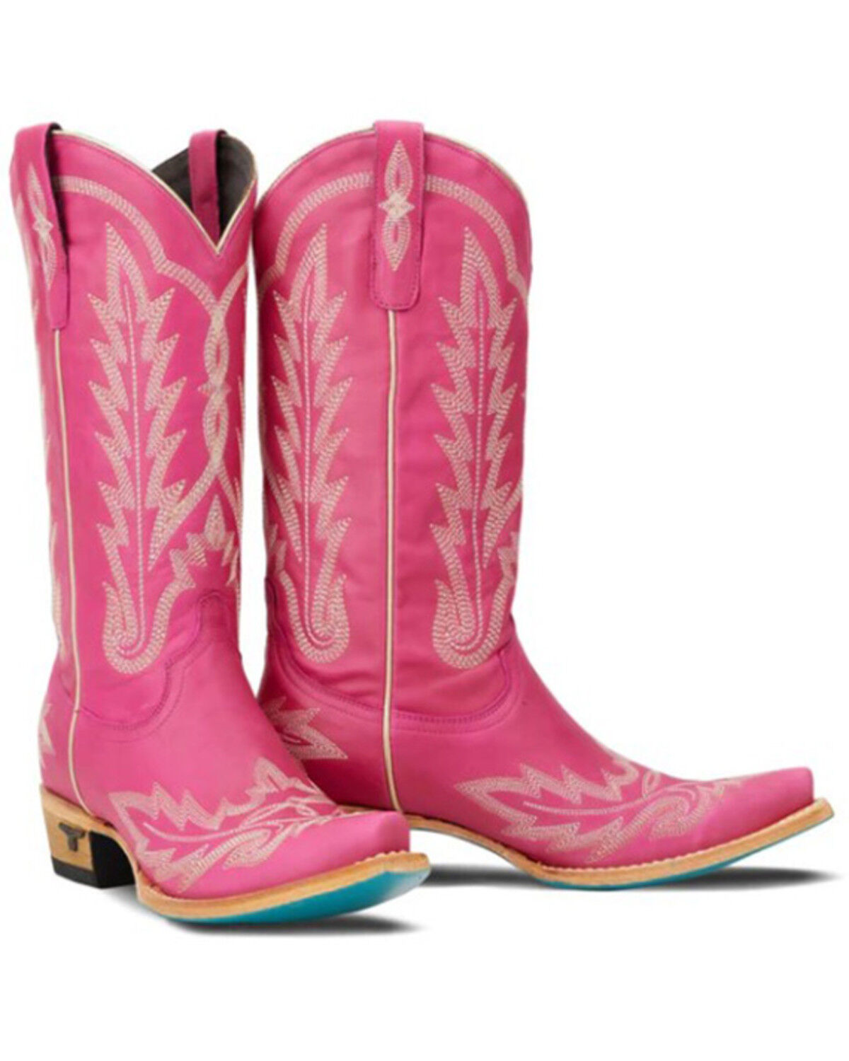 Image #1 - Lane Women's Lexington Tall Western Boots - Snip Toe, Hot Pink, hi-res