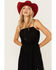 Image #3 - Shyanne Women's Chiffon Mesh Dress , Black, hi-res