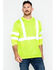 Image #1 - Hawx Men's Reflective Long Sleeve Work Tee, Yellow, hi-res