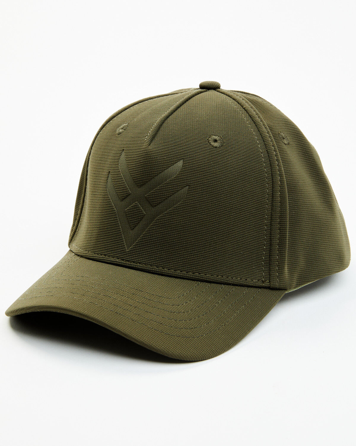 Image #1 - Hawx Men's Embossed Logo Ball Cap, Olive, hi-res