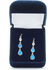 Image #2 - Montana Silversmiths Women's Silver River of Lights Falling into Water Earrings, Silver, hi-res