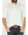 Image #3 - Ariat Men's Charger 2.0 Short Sleeve Button-Down Performance Polo, Turquoise, hi-res