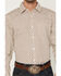 Image #3 - Gibson Trading Co Men's Arrowline Geo Stripe Print Long Sleeve Button-Down Western Shirt, White, hi-res