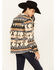Image #4 - Idyllwind Women's Dowlan Southwestern Print Sherpa Jacket, Sand, hi-res