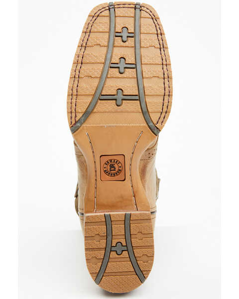 Image #7 - Laredo Men's 11" Jennings Western Boots - Broad Square Toe , Sand, hi-res