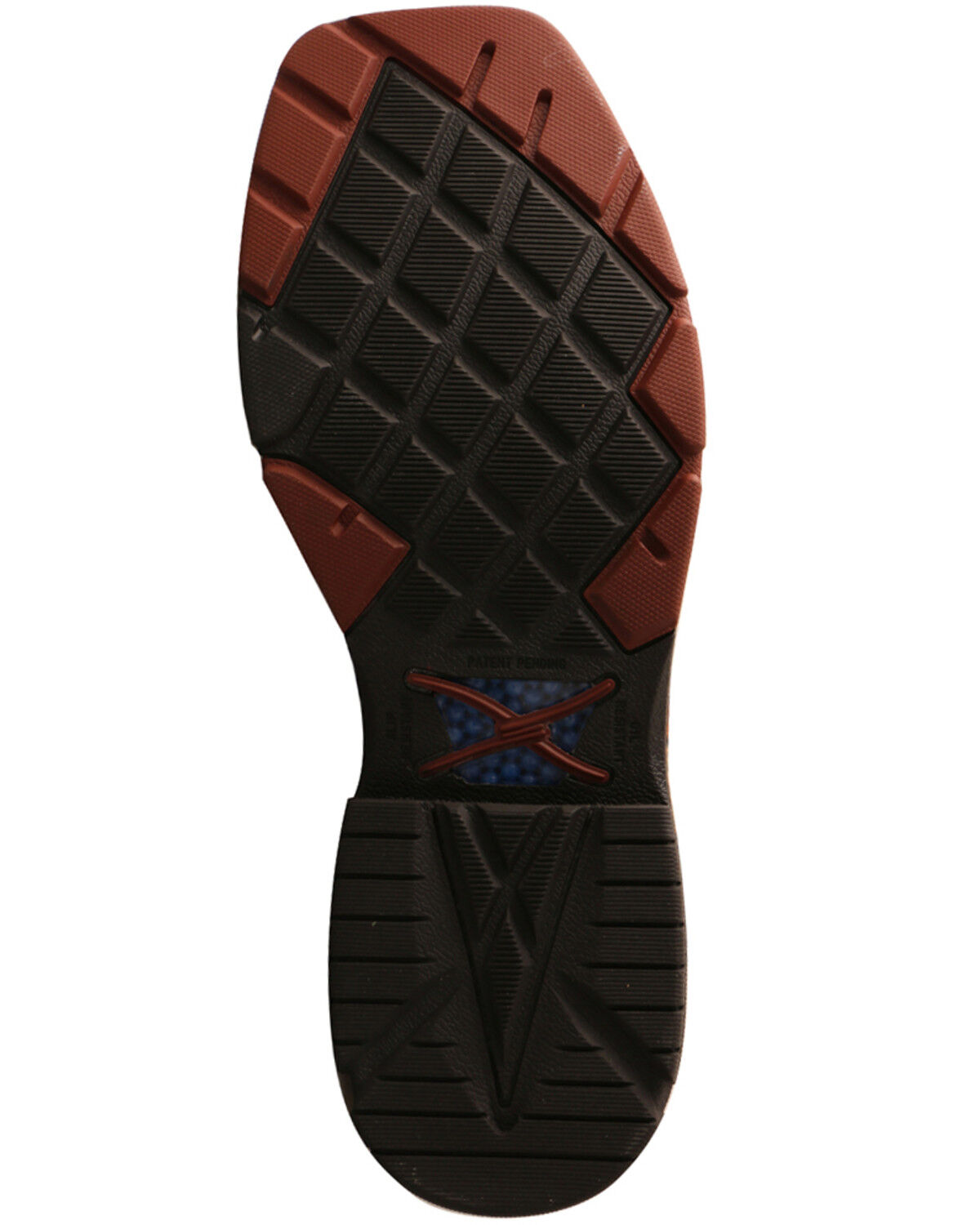 Image #6 - Twisted X Men's CellStretch Western Work Boots - Composite Toe, Brown, hi-res
