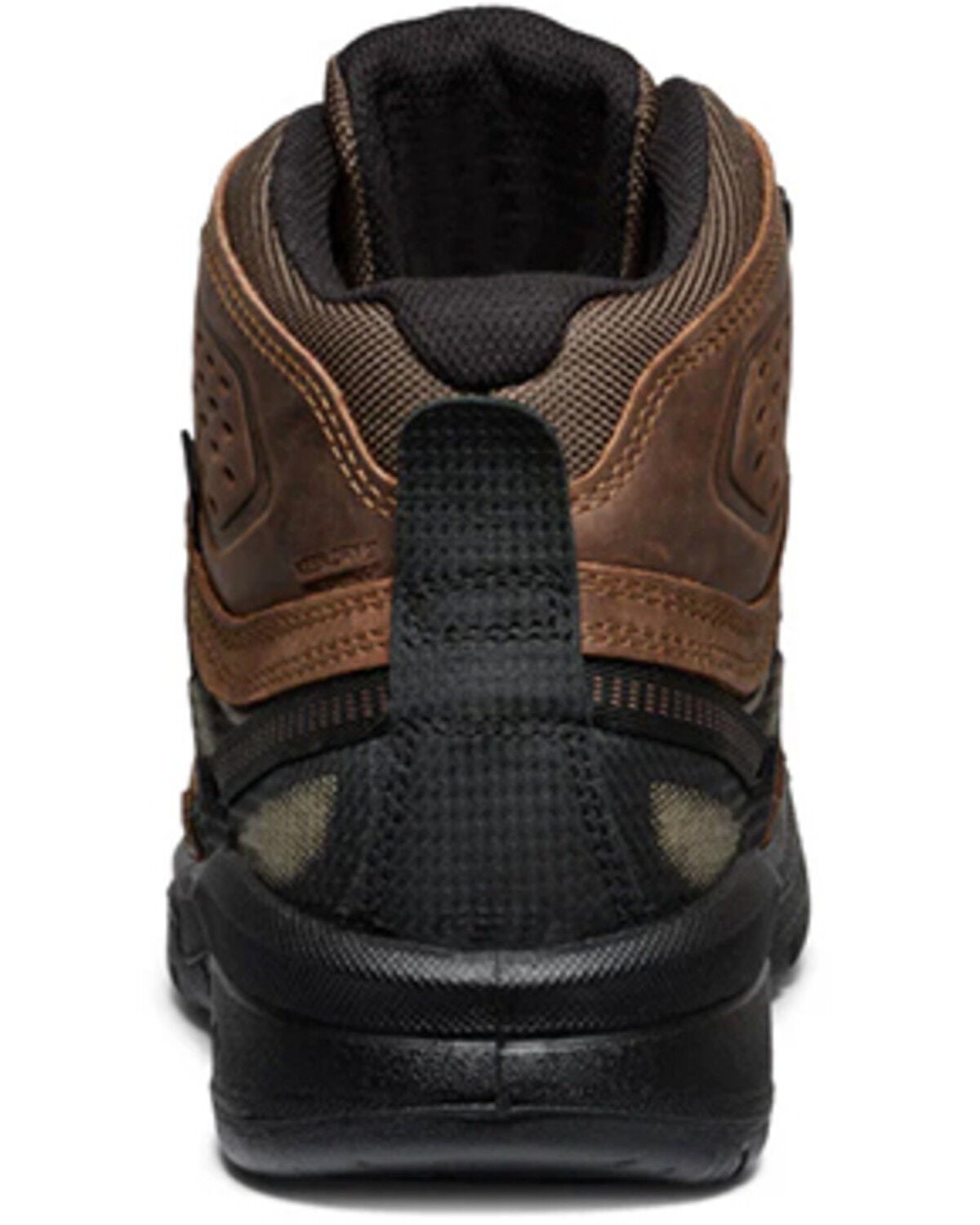 Image #3 - Keen Men's Targhee IV Waterproof Work Boots - Carbon Toe, Brown, hi-res
