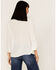 Image #4 - Cotton & Rye Women's Long Puff Sleeve Top, White, hi-res