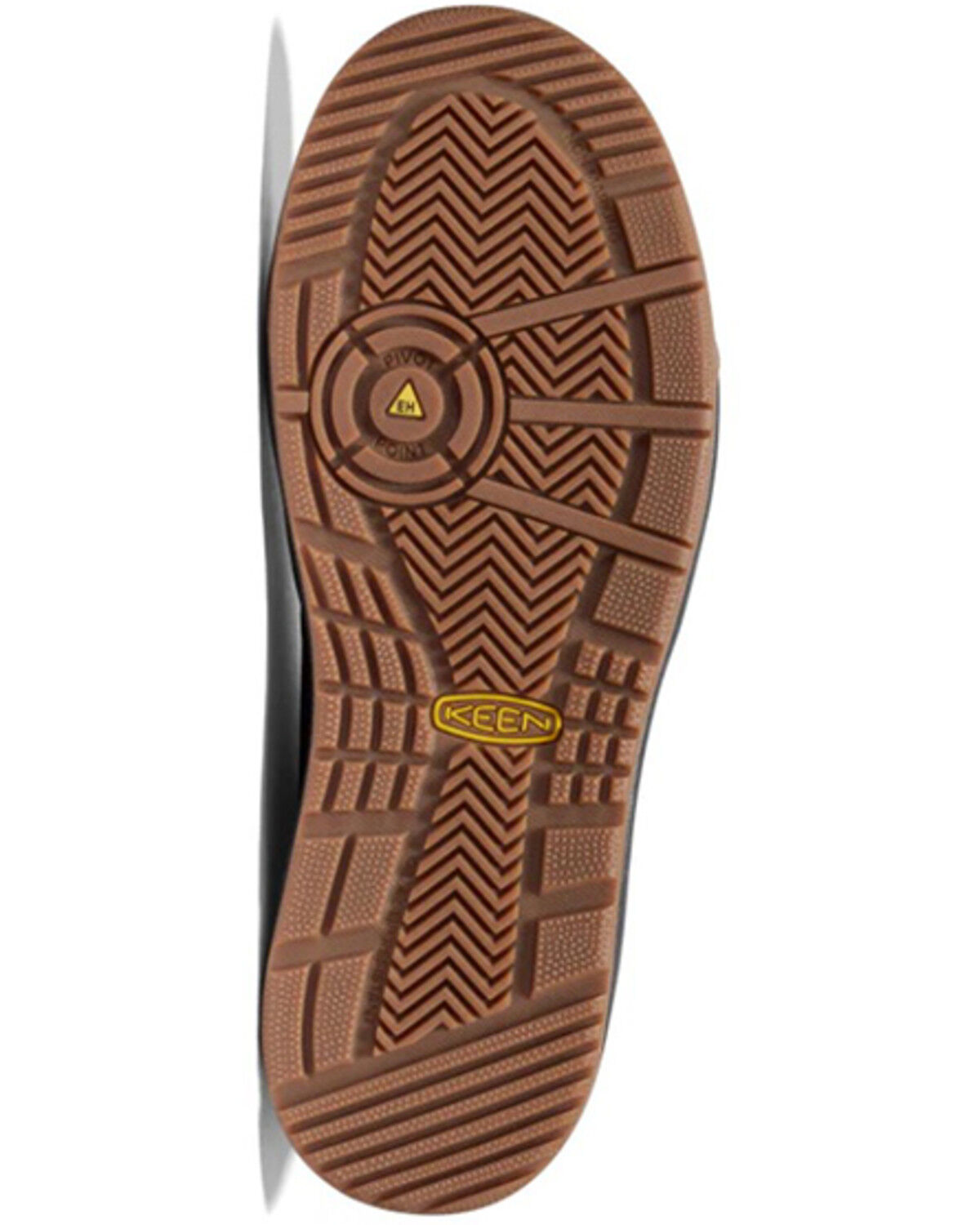 Image #6 - Keen Men's Kenton Mid Work Shoes - Carbon Toe, Black, hi-res