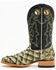 Image #3 - Cody James Men's Malaga Exotic Pirarucu Western Boots - Broad Square Toe, Olive, hi-res