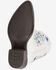 Image #6 - Smoky Mountain Little Girls' Lacey Western Boots - Round Toe, White, hi-res