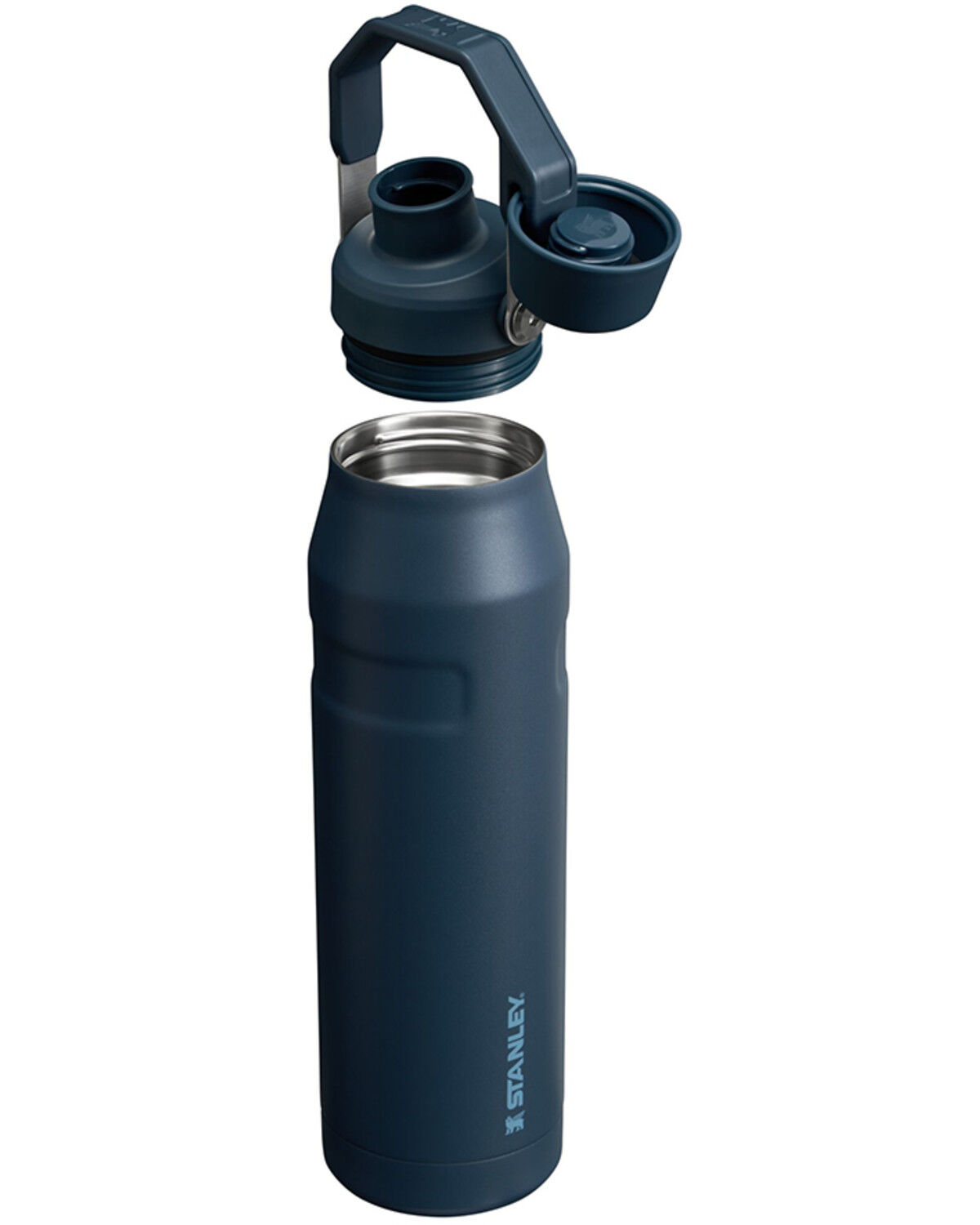 Image #3 - Stanley 36oz IceFlow™ Bottle with Fast Flow Lid, Navy, hi-res
