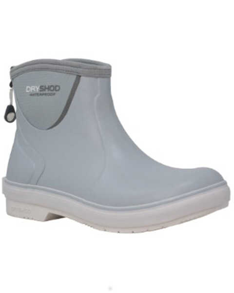 Dryshod Women's Slipnot Ankle Waterproof Work Boots - Round Toe, Grey, hi-res