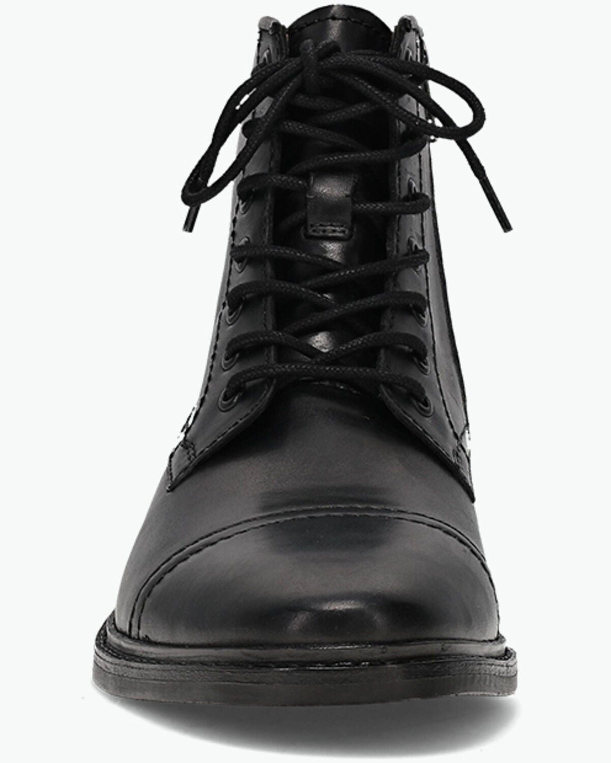 Image #4 - Frye Men's Paul Mid Lace Casual Boots - Round Toe, Black, hi-res