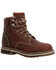 Image #1 - Georgia Boot Women's AMP Light Edge Waterproof Lace-Up Work Boots - Soft Toe , Brown, hi-res