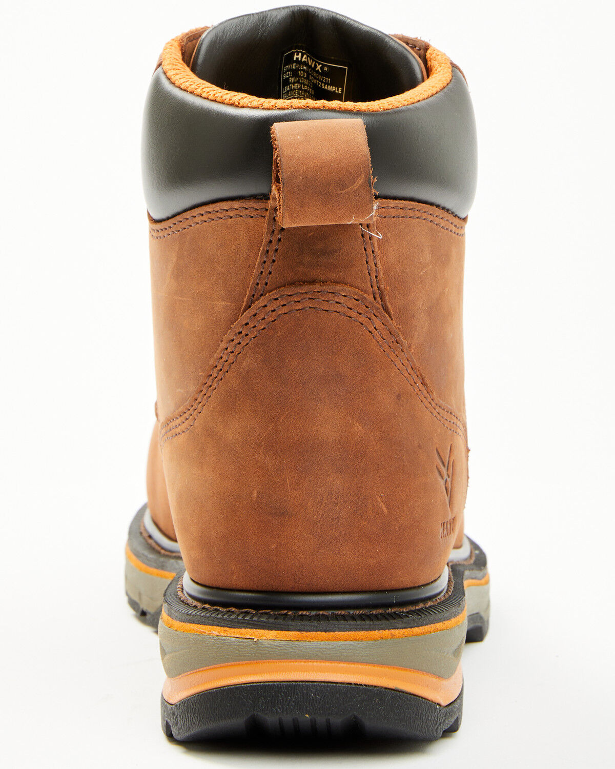 Image #5 - Hawx Men's 6" Enduro Lace-Up Work Boots - Composite Toe, Dark Brown, hi-res
