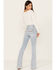 Image #4 - Idyllwind Women's Granada Gypsy High Rise Studded Side Seam Bootcut Jeans, Light Wash, hi-res