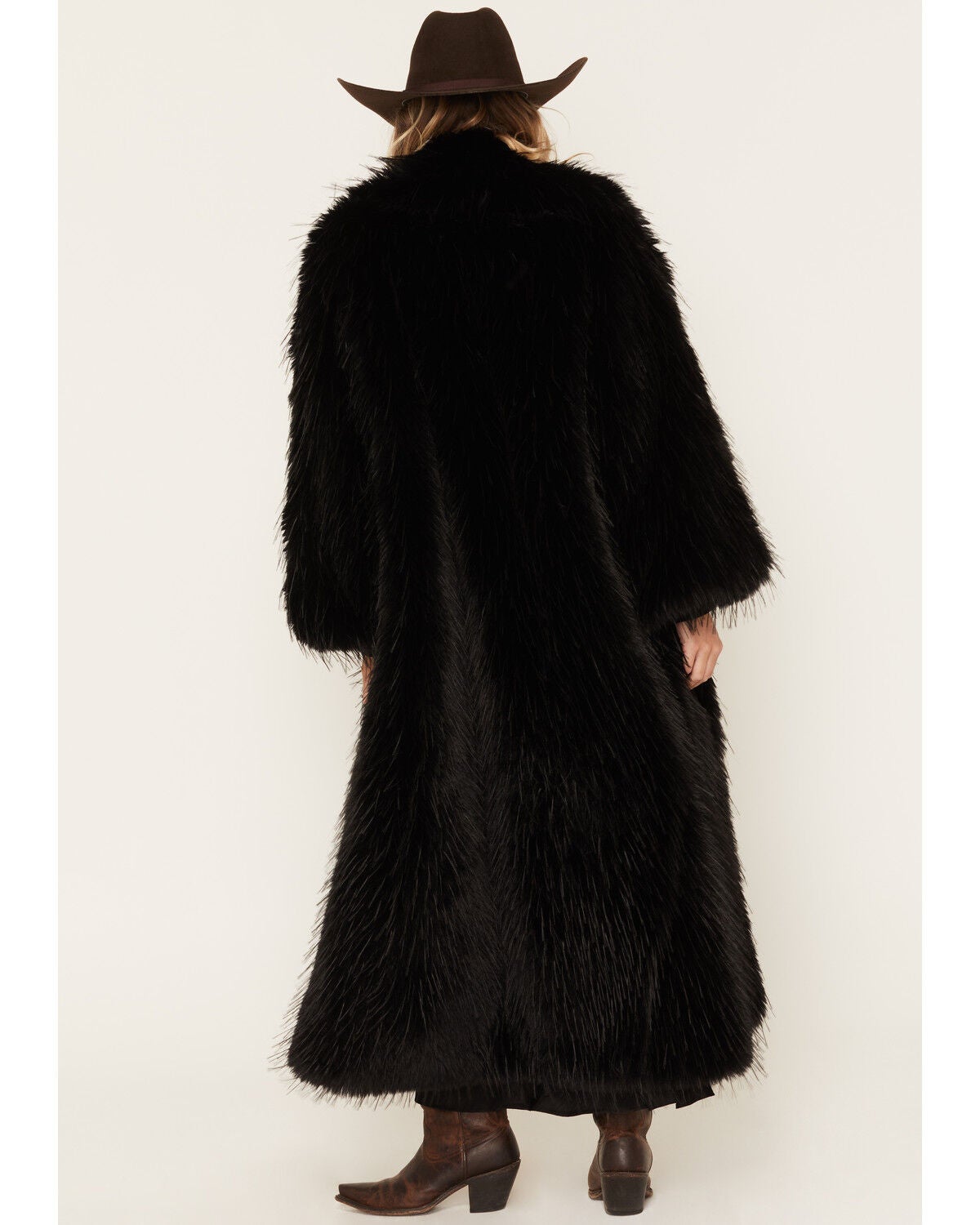 Image #4 - Azalea Wang Women's Vault Faux Fur Coat, Black, hi-res