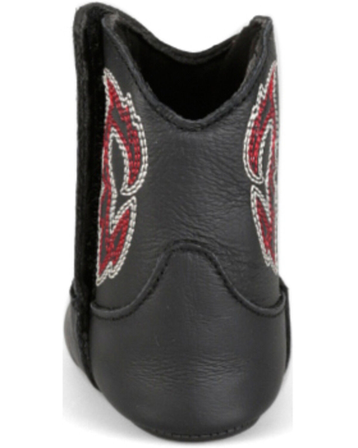 Image #5 - Justin Infant Boys' Baby Canter Western Boots - Broad Square Toe, Black, hi-res