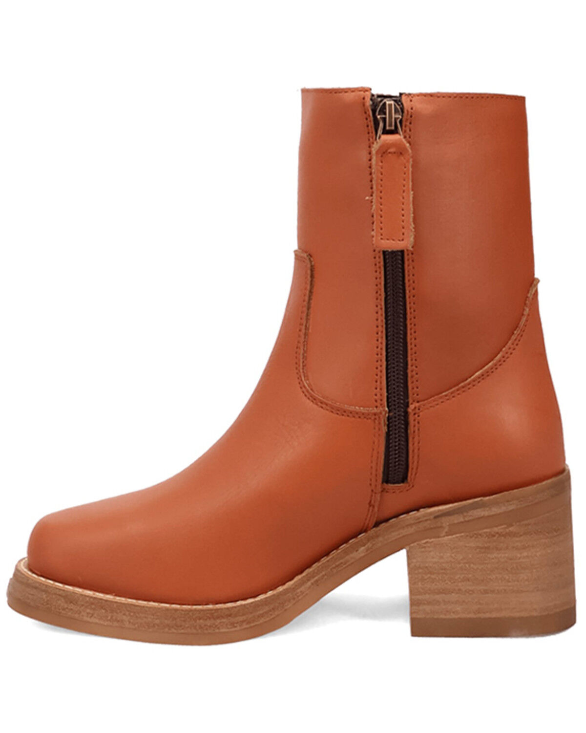 Image #3 - Dingo Women's Roxy Fashion Booties - Round Toe, Brown, hi-res