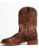 Image #3 - El Dorado Men's Rust Bison Western Boots - Broad Square Toe, Rust Copper, hi-res
