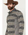 Image #2 - Powder River Outfitters by Panhandle Men's Pro Southwestern 1/4 Zip Henley Long Sleeve Shirt, Brown, hi-res